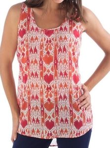 Yala Organic Cotton Erin Top in Mandarin